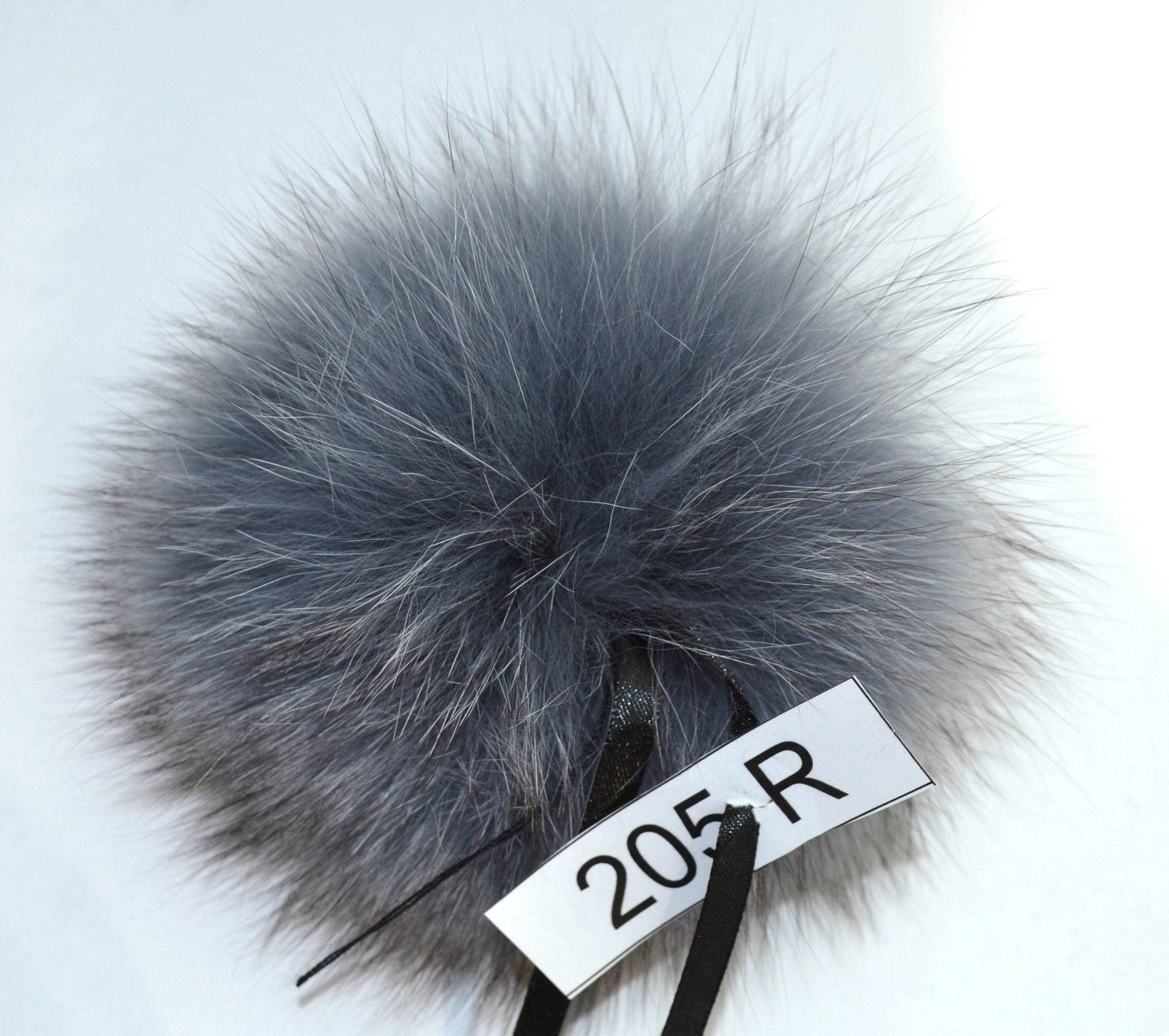 gray fox pom pom