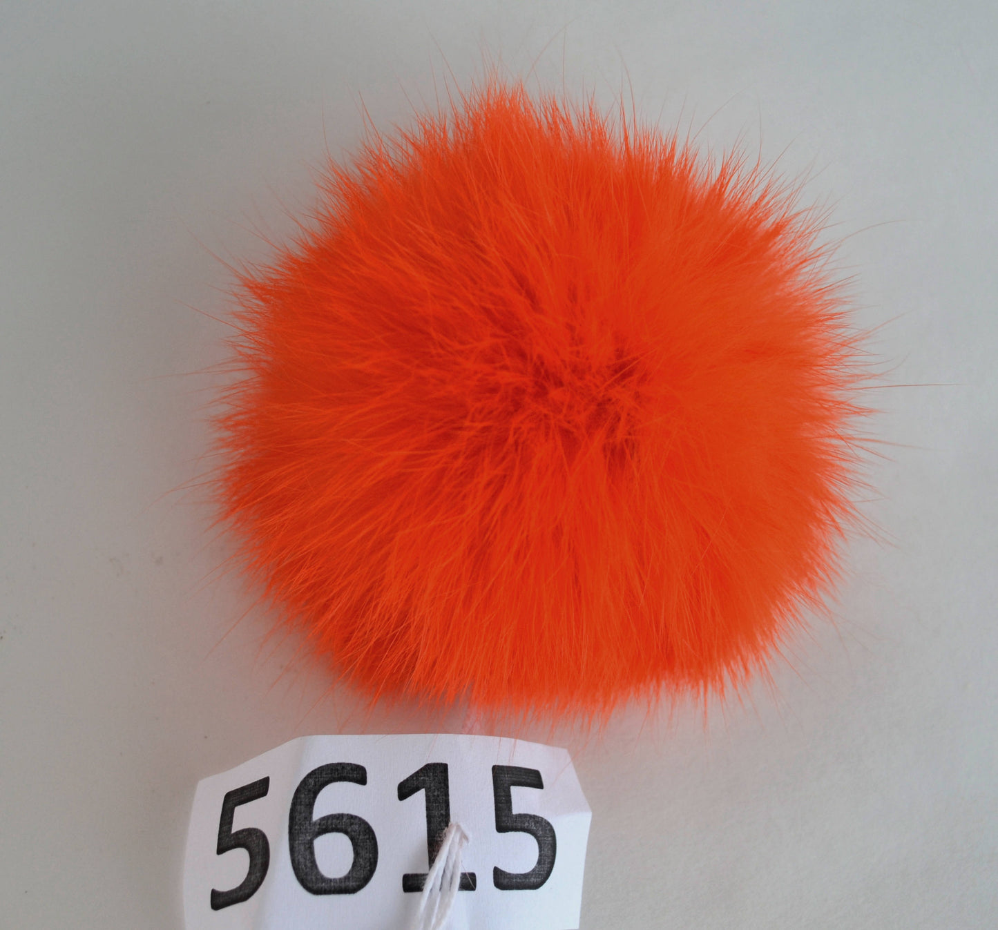 Handmade Rabbit Fur Pom Pom: 3.5-4.5" Hat Accessory
