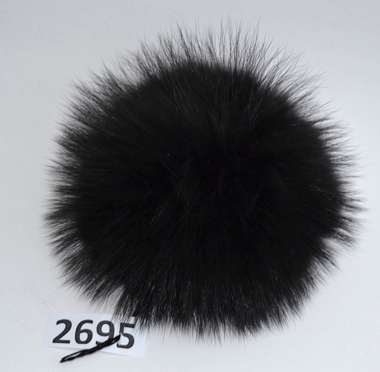9" SUPER LARGE Raccoon Pom Pom! Black Fur Pom Pom, Real Raccoon Fur, Fur Pom Pom Hat, Women Pom Pom Hat, Children Knitted hat, beanie, pom