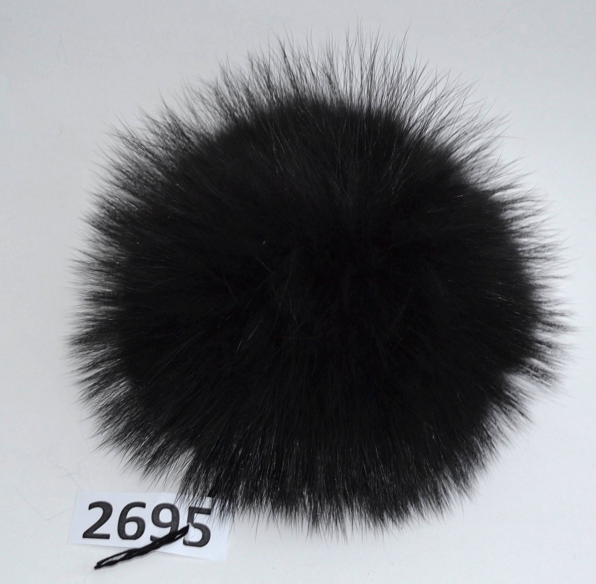 9" SUPER LARGE Raccoon Pom Pom! Black Fur Pom Pom, Real Raccoon Fur, Fur Pom Pom Hat, Women Pom Pom Hat, Children Knitted hat, beanie, pom