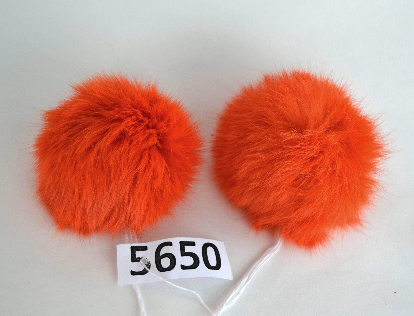 3" to 4,5" FUR POM POM! Double Rabbit Pom Pom, Fur Pompom, Rabbit Fur, Pom Pom for Hat, Children, Handmade, Tuque, Beanie, Baby Hat, Pompon