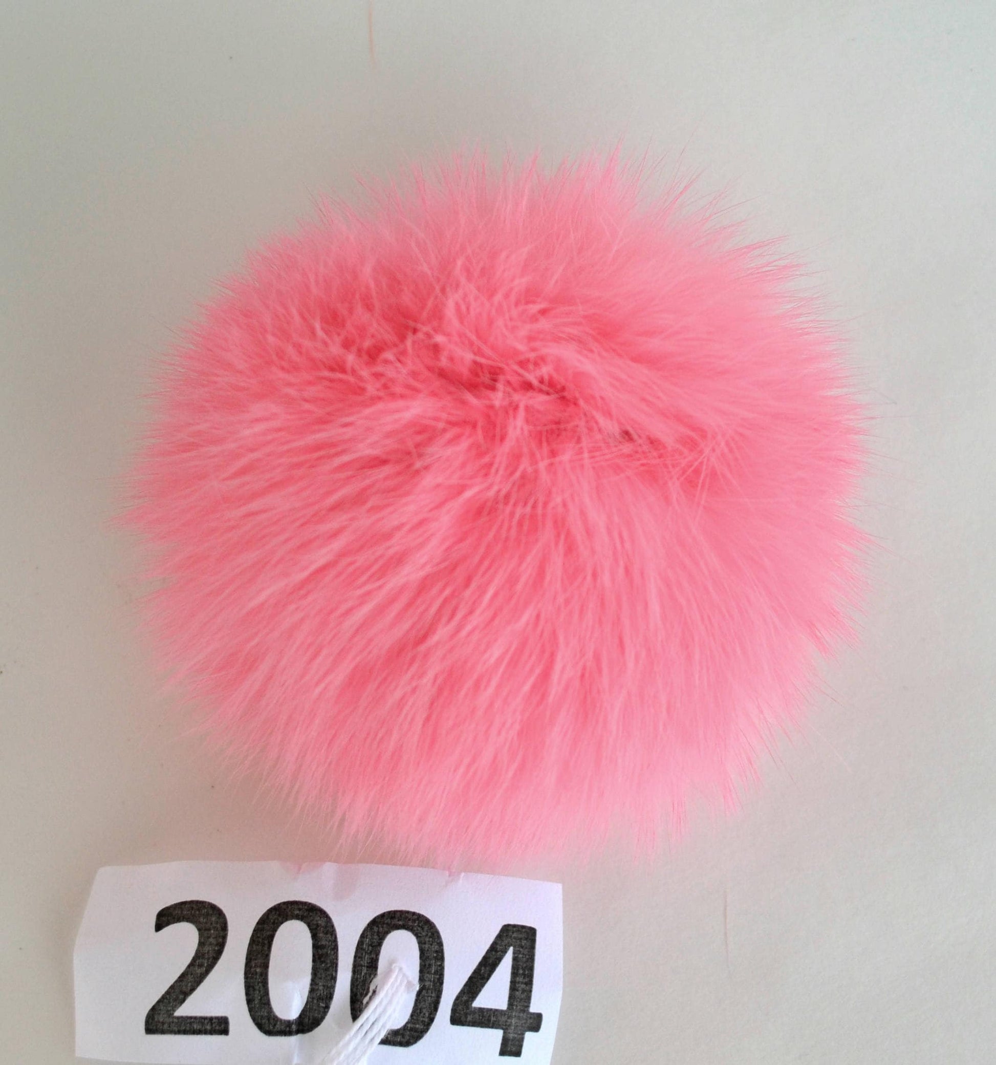 Handmade Rabbit Fur Pom Pom: 3.5-4.5" Hat Accessory