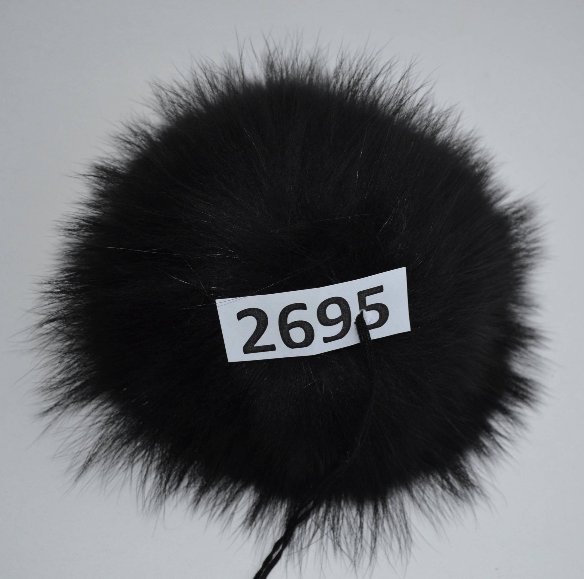 9" SUPER LARGE Raccoon Pom Pom! Black Fur Pom Pom, Real Raccoon Fur, Fur Pom Pom Hat, Women Pom Pom Hat, Children Knitted hat, beanie, pom