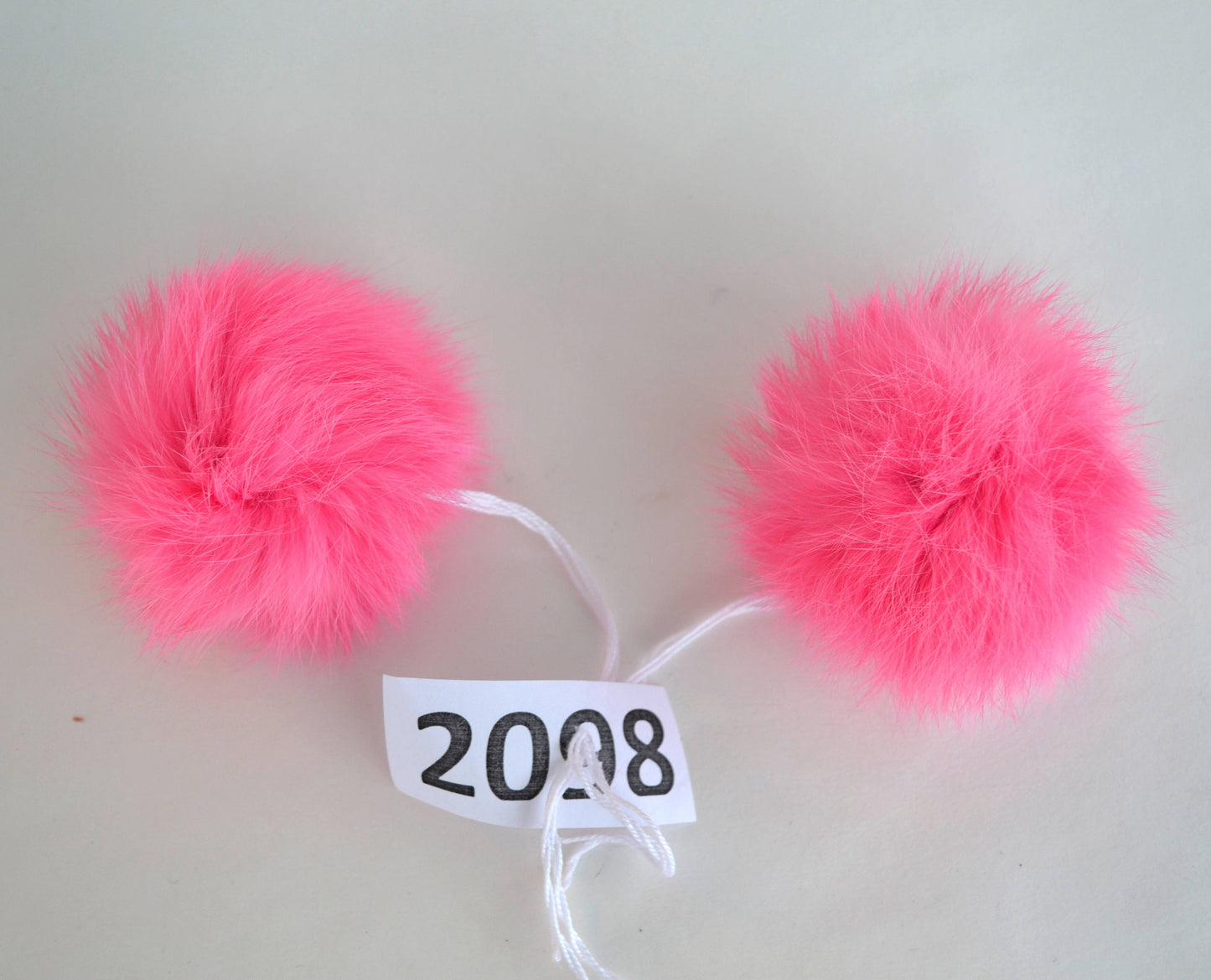 3" to 4,5" FUR POM POM! Double Rabbit Pom Pom, Fur Pompom, Rabbit Fur, Pom Pom for Hat, Children, Handmade, Tuque, Beanie, Baby Hat, Pompon