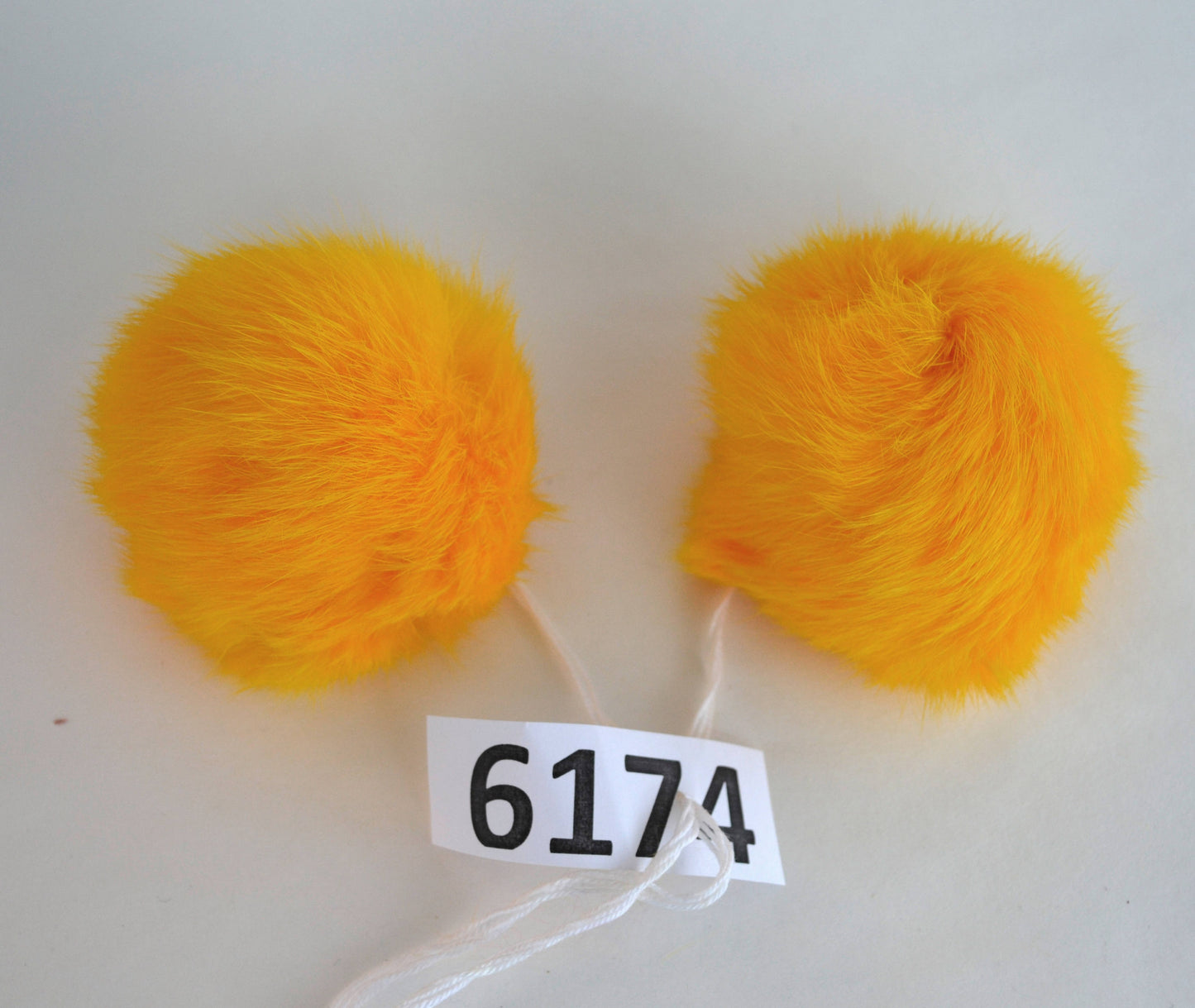 3" to 4,5" FUR POM POM! Double Rabbit Pom Pom, Fur Pompom, Rabbit Fur, Pom Pom for Hat, Children, Handmade, Tuque, Beanie, Baby Hat,  Pompon