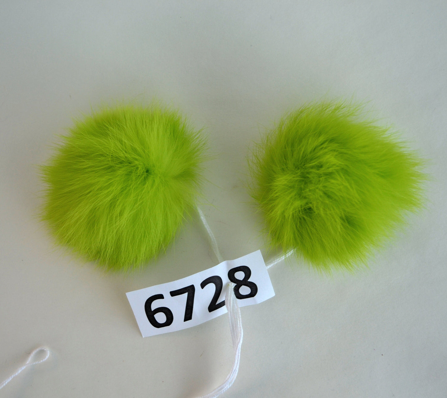 3" to 4,5" FUR POM POM! Double Rabbit Pom Pom, Fur Pompom, Rabbit Fur, Pom Pom for Hat, Children, Handmade, Tuque, Beanie, Baby Hat,  Pompon