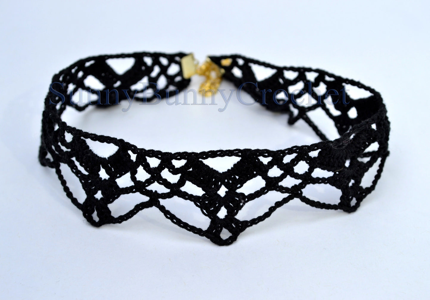Gothic black necklace choker, Lace Necklace women, Choker necklace Black, Black statement necklace, Spider Net Black, Cotton Choker, Boho