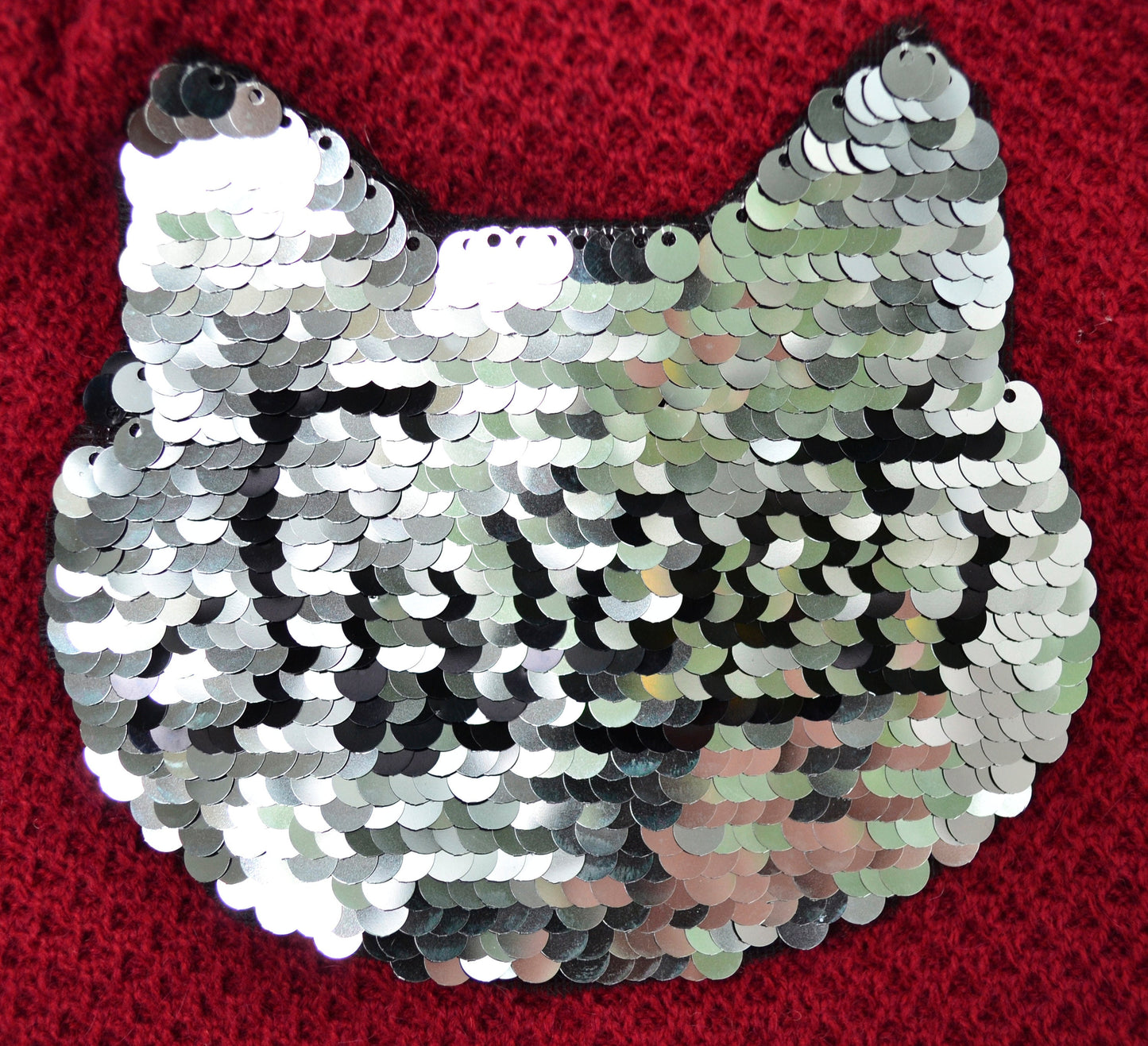 Cat Hat Beanie with Reversible Changeable Sequin Applique, Cat Ears, Cat Ear Hat, Women Cat Beanie, Cat Ear Beanie, Cable Knit Hat, Ears Hat
