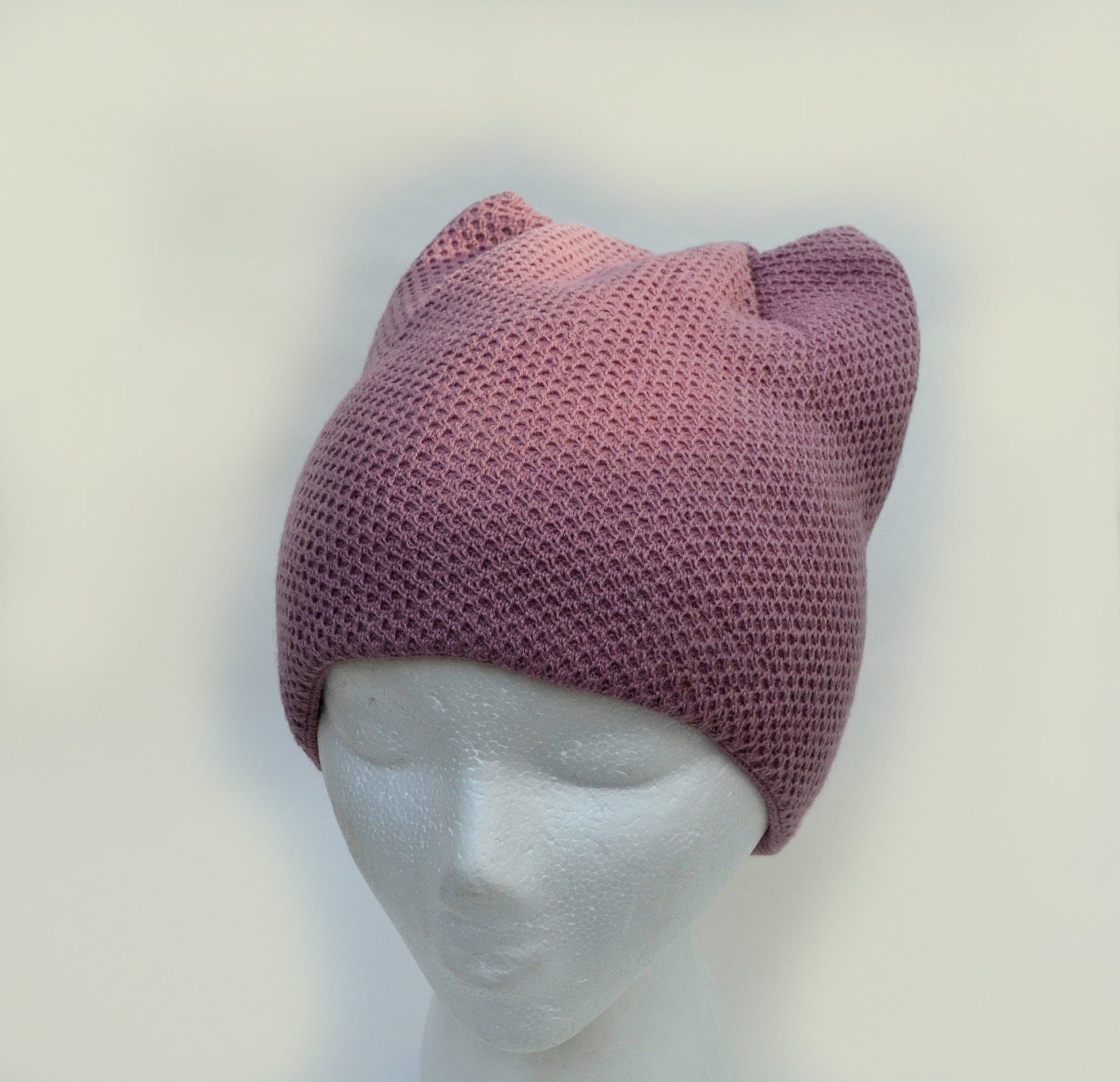 Cat Beanie Hat, Knit Hat, Animal Hat, Cat Ear Hat, Winter Woman Hat, Cat Ear Beanie, Cable Knit Hat, Ears Hat, Knitted Hat, Knit Beanies