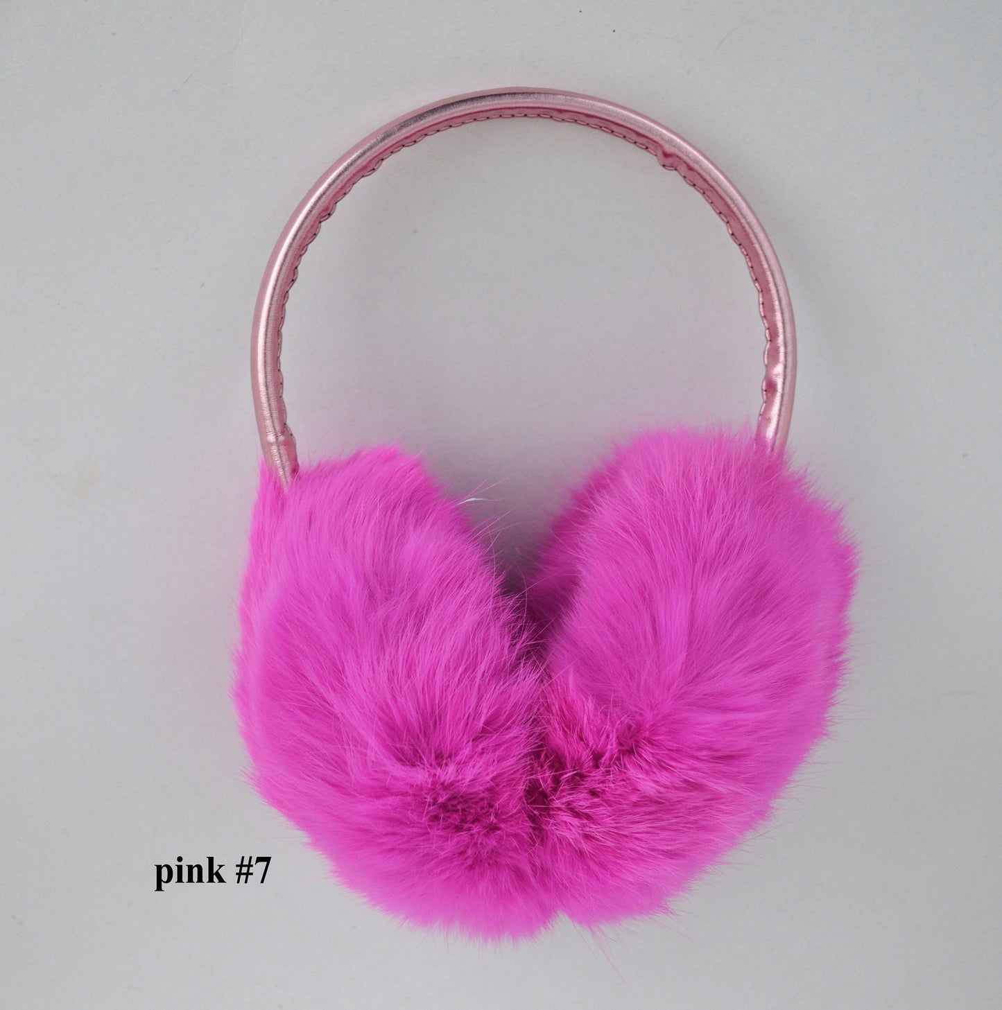Real Fur Earmuffs, Rabbit Fur Ear Warmer, Pink Earmuffs, Large Ear Muffs, Fluffy Ear Muffs, Earmuffs Women, Rabbit Fur Earmuffs, Ear Warmers