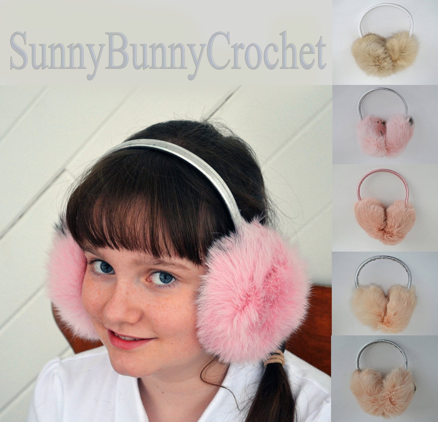 real fur earmuffs