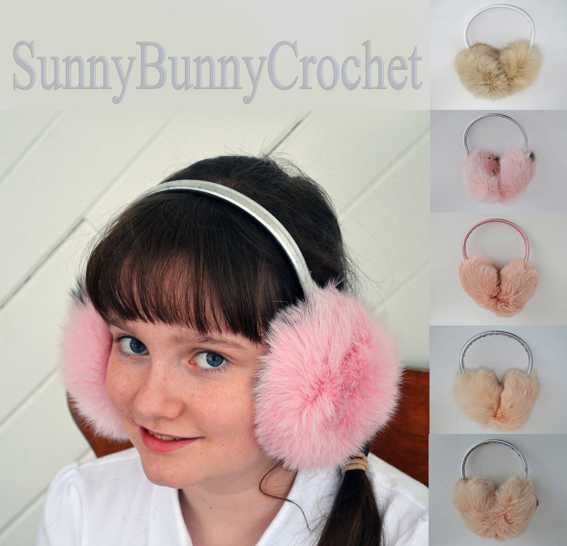 real fur earmuffs