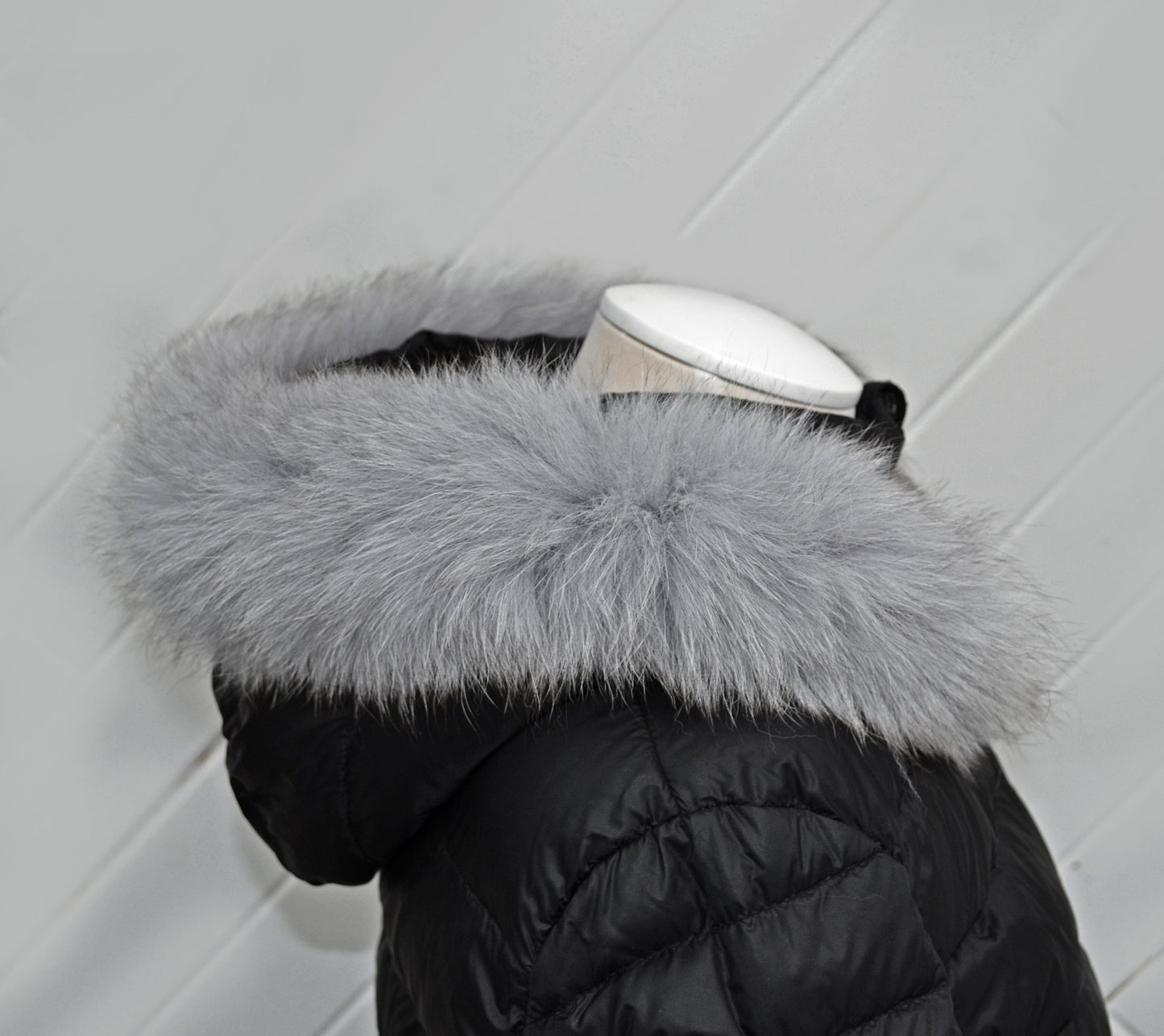BY ORDER Real Fox Fur (Tail) Trim Hood, Fur collar trim, Fox Fur Collar, Fur Scarf, Fur Ruff, Fur Hood, Fur stripe, Coat Trim, Jacket