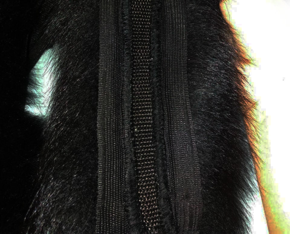 BY ORDER XL Double Real Fox Fur (Tail) Trim Hood, Fur collar trim, Fox Fur Collar, Fur Scarf, Fur Ruff, Fox Fur Hood, Hood Fur, stripe