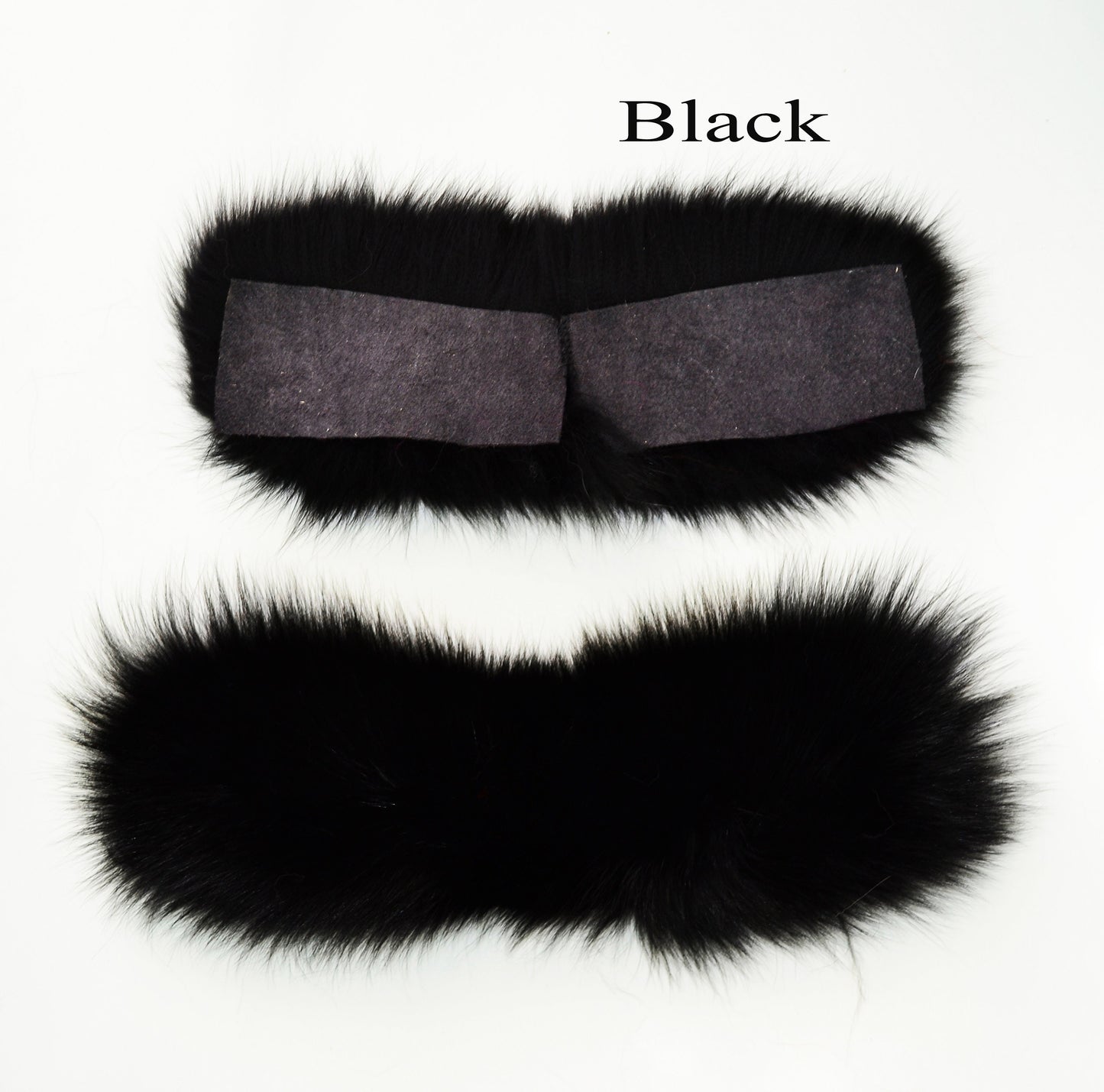 Fox Fur Trim for Slides, Fluffy Fur Sandals, Shoe Embellishment