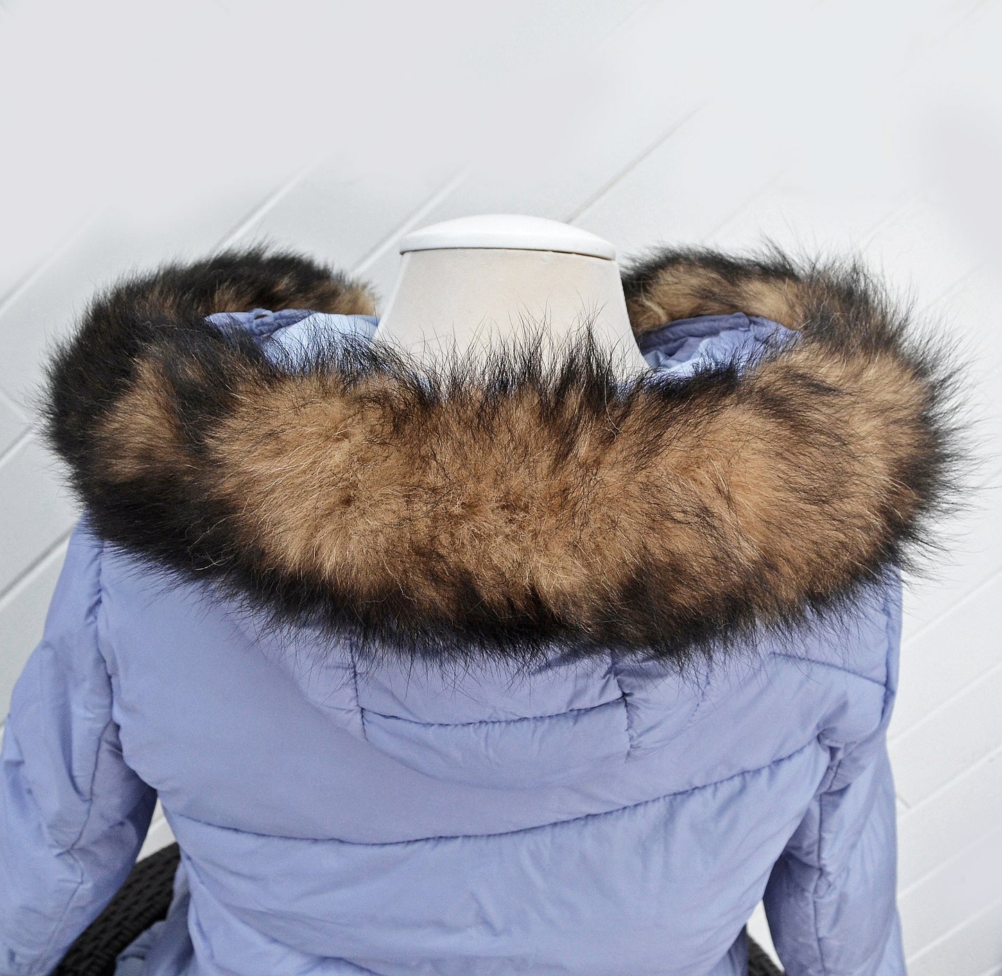 Fox Fur Collar, Fur Scarf, Fur Ruff, Fur Hood, Fur stripe, Coat Trim, Jacket
