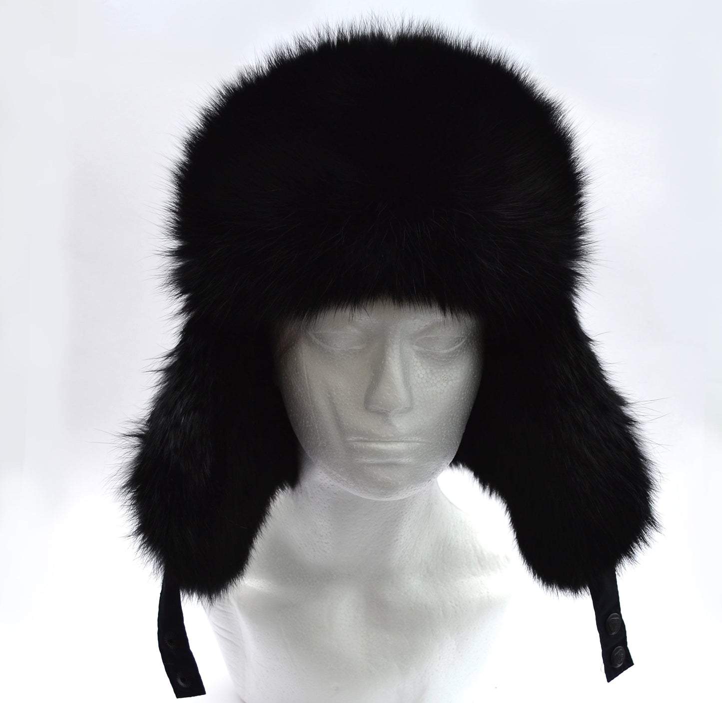 READY to SHIP Fur Ear Flap Hat, Men real fur hat, Trapper Hat, Aviator Hat, Ushanka, Russian Hat, Ski Hat, Rabbit Fur, Fur Hat Ear Flaps