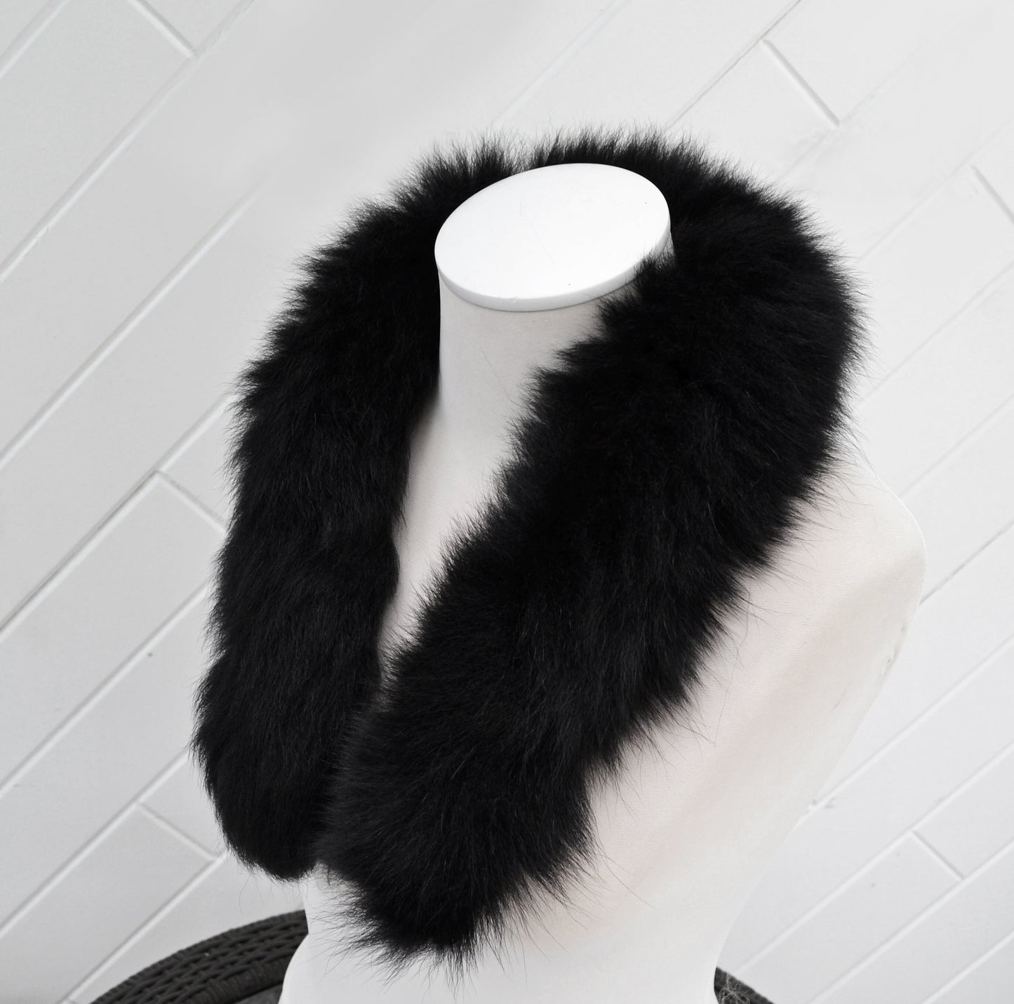 BY ORDER, 60-70 cm Real Fox Fur (Tail) Trim Hood, Fur collar trim, Fox Fur Collar, Fur Scarf, Fur Ruff, Fur Hood, Fur stripe, Coat Trim