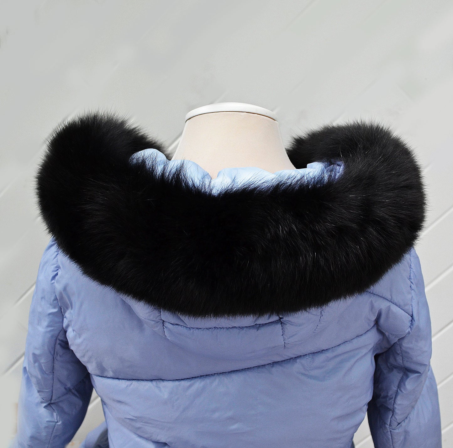 BY ORDER (not Tail) XL Extra Large Real Fox Fur Trim Hood, Fur collar trim, Fox Fur Collar, Fur Scarf, Fur Ruff, Fox Fur Hood, Hood Fur