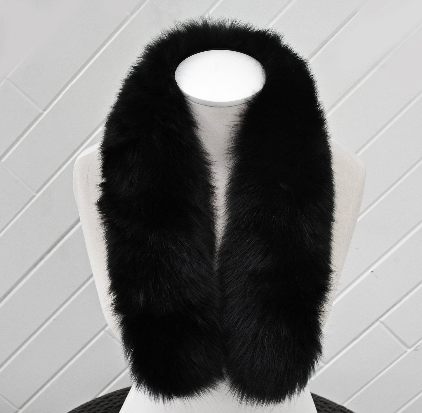 BY ORDER (not Tail) XL Extra Large Real Fox Fur Trim Hood, Fur collar trim, Fox Fur Collar, Fur Scarf, Fur Ruff, Fox Fur Hood, Hood Fur