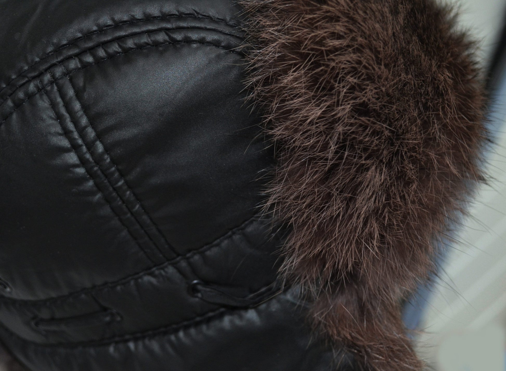 READY to SHIP Fur Ear Flap Hat, Men real fur hat, Trapper Hat, Aviator Hat, Ushanka, Russian Hat, Ski Hat, Rabbit Fur, Fur Hat Ear Flaps
