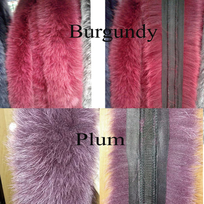 Multiple colors Fox Fur Scarf double – genuine fox tail fur – image 6