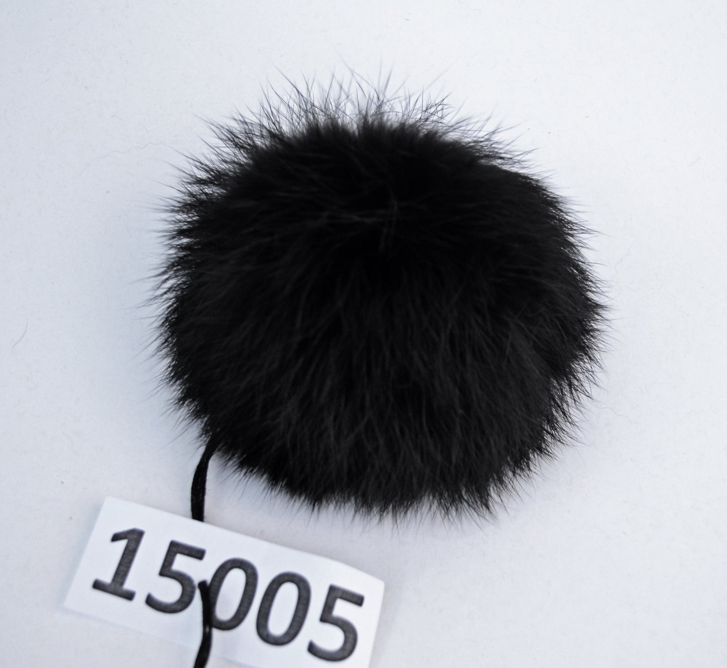 Handmade Rabbit Fur Pom Pom: Detachable Tuque & Beanie Accessory