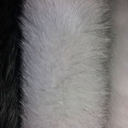 Multiple Colors Fox Fur Hood – genuine Arctic fox pelt – image 7