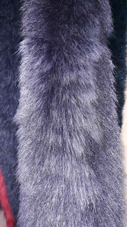 Multiple colors Fox Fur Ruff triple – genuine fox tail fur – image 10