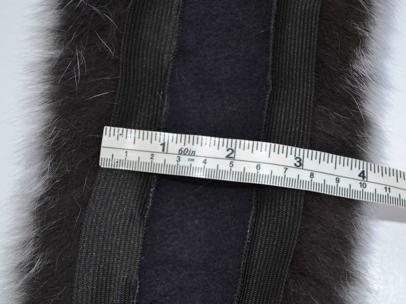 BY ORDER (not Tail) XL Extra Large Real Fox Fur Trim Hood, Fur collar trim, Fox Fur Collar, Fur Scarf, Fur Ruff, Fox Fur Hood, Hood Jacket