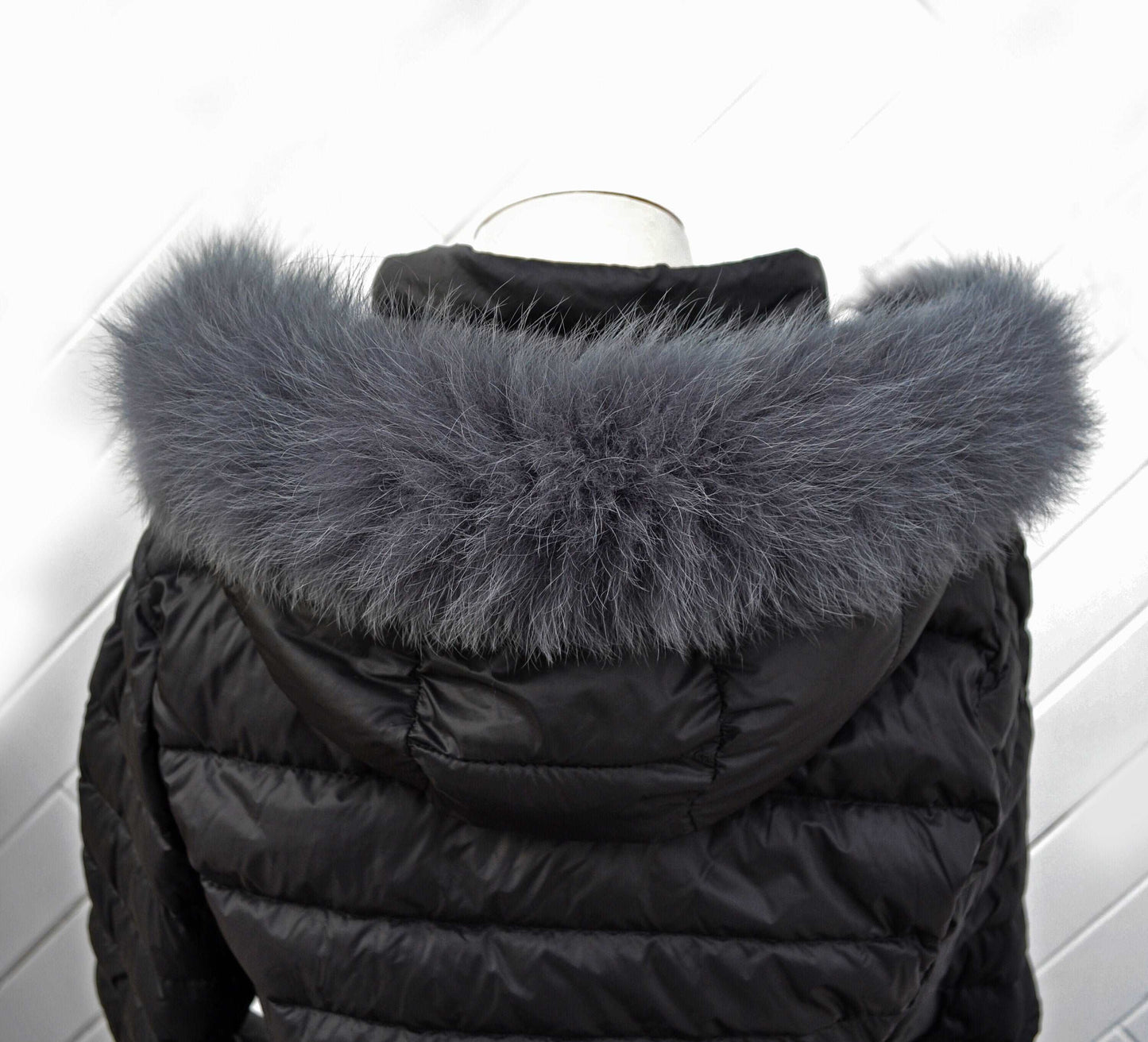 BY ORDER, Real Fox Fur (Tail) Trim Hood, Fur collar trim, Fox Fur Collar, Fur Scarf, Fur Ruff, Fur Hood, Fur stripe, Coat Trim, Jacket