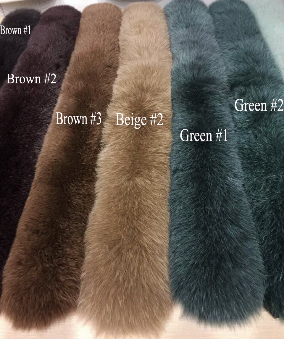 BY ORDER, 14-16 cm WIDTH Double Large Finnish Fox Fur Trim Hood, Fur collar trim, Fox Fur Collar, Fur Scarf, Fur Ruff, Fox Fur Hood, Fox Fur