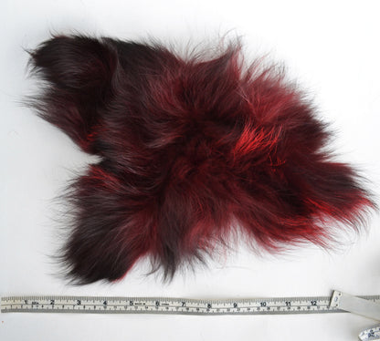 Silver fox fur scraps and real fur pieces for crafts – view 2