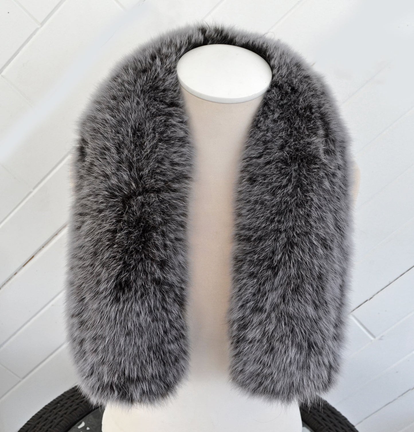 BY ORDER (not Tail) XL Extra Large Real Fox Fur Trim Hood, Fur collar trim, Fox Fur Collar, Fur Scarf, Fur Ruff, Fox Fur Hood, Jacket