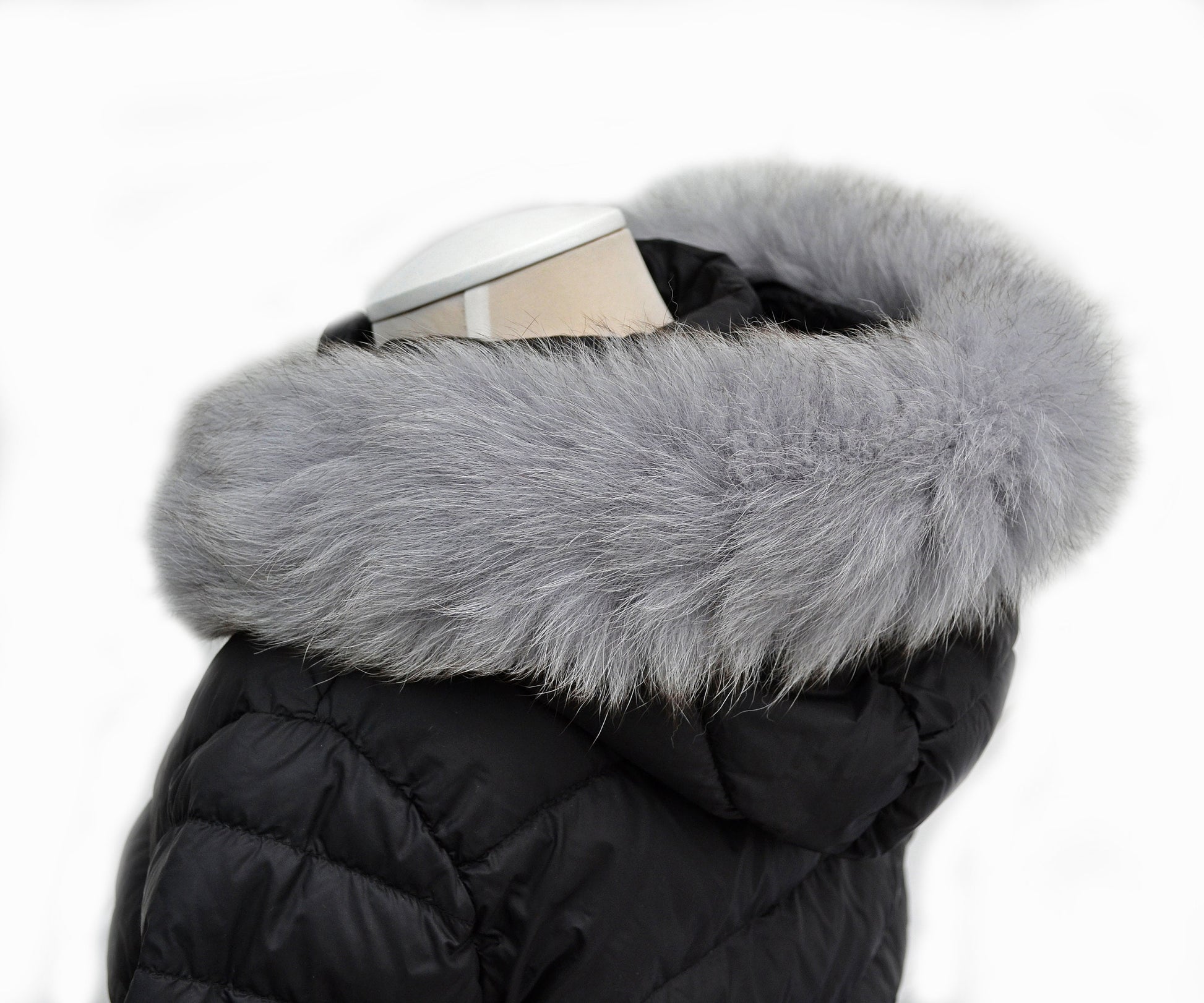 BY ORDER Real Fox Fur (Tail) Trim Hood, Fur collar trim, Fox Fur Collar, Fur Scarf, Fur Ruff, Fur Hood, Fur stripe, Coat Trim, Jacket