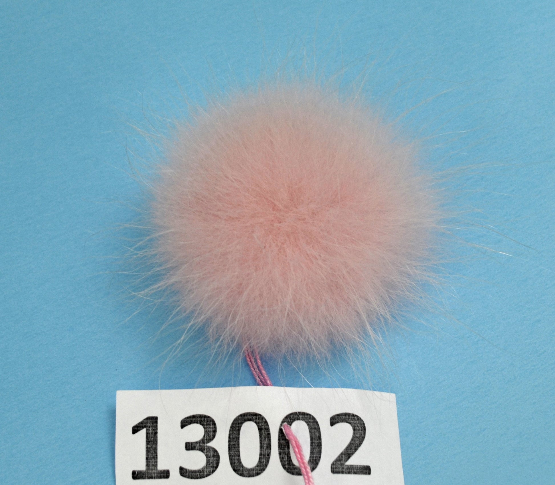 Extra Large Pink Raccoon Fur Pom Pom: 4-9 Inch, Hat Accessory