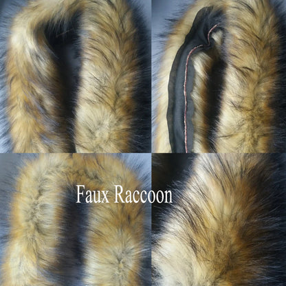 Faux Fur Replacement Trim – Multiple Colors – 60–80 cm – product photo 7
