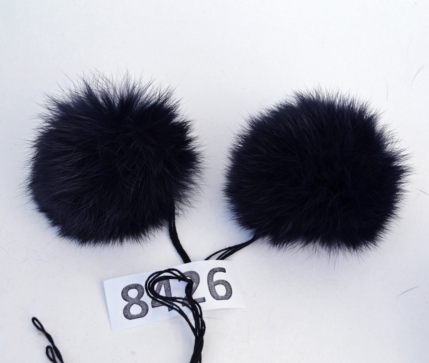 2" to 4,5" RABBIT FUR POM Poms! Genuine Fur Pom Pom Real Fur Ball Key Ring Large Rabbit Pompom Keychain Charm Pom Pom Hat Bag Purse Pom Pom