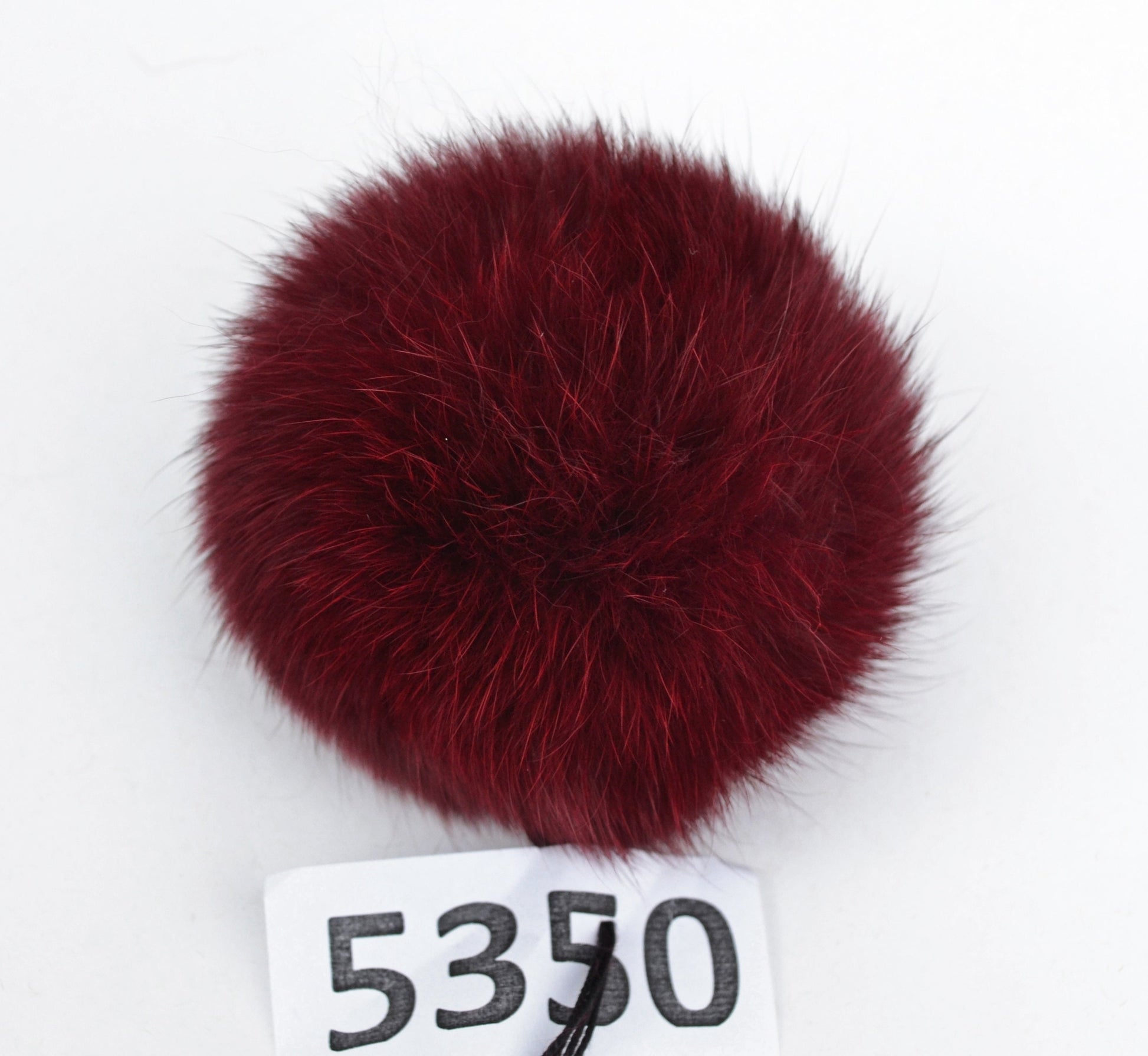2" to 4,5" RABBIT FUR POM Poms! Red Genuine Fur Pom Pom Real Rabbit Fur Ball Key Ring Large Rabbit Pompom Keychain Charm Pom Pom Hat Bag