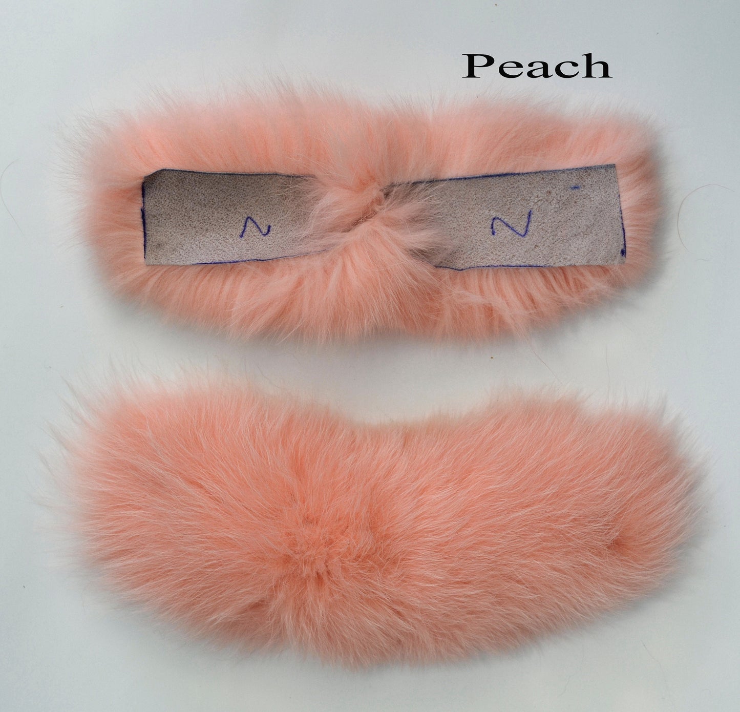 Fox Fur Trim for Slides, Fluffy Fur Sandals, Shoe Embellishment