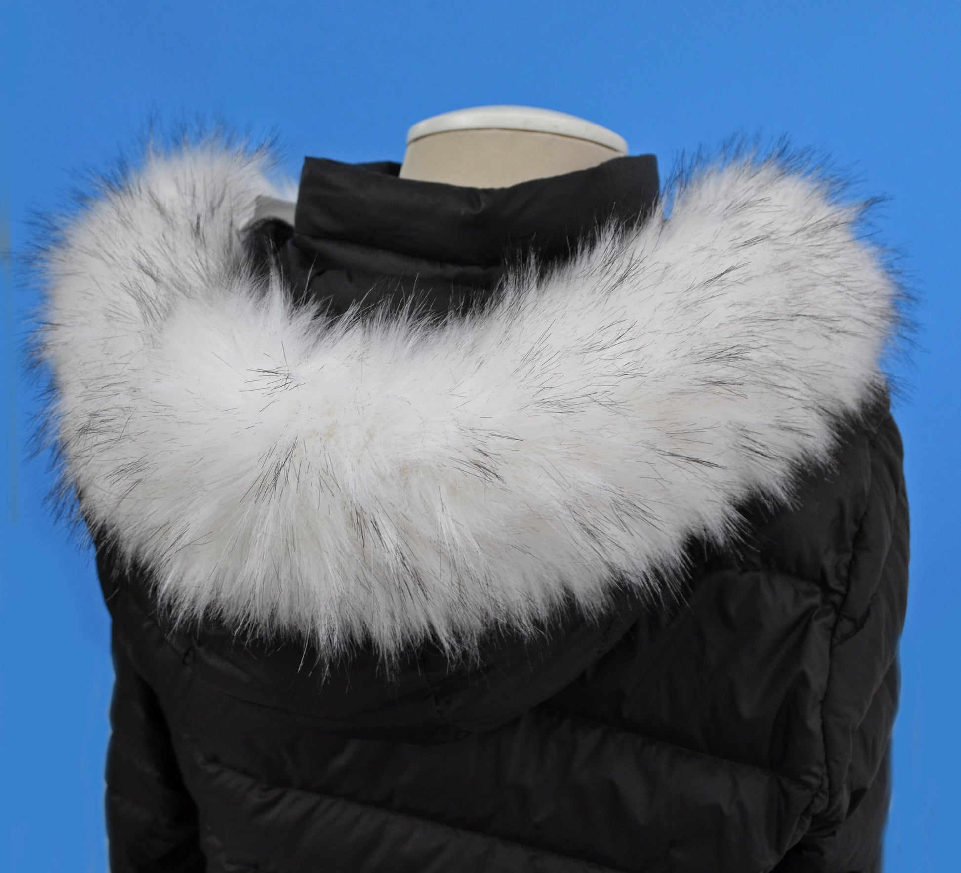 BY ORDER Faux Fur Vegan Trim Hood 70 cm, Faux Fur Collar Trim, Fake Fur, Fur Fabric, Fur Ruff, Faux Fur Hood, Hood Fur Jacket, White