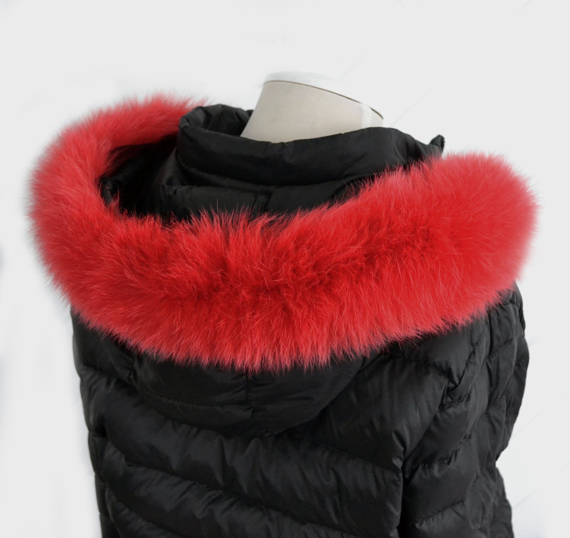 BY ORDER, not Tail, High Quality Real Fox Fur Trim Hood, Fur collar trim, Fox Fur Collar, Fur Scarf, Fur Ruff, Fox Fur Hood, Red fur