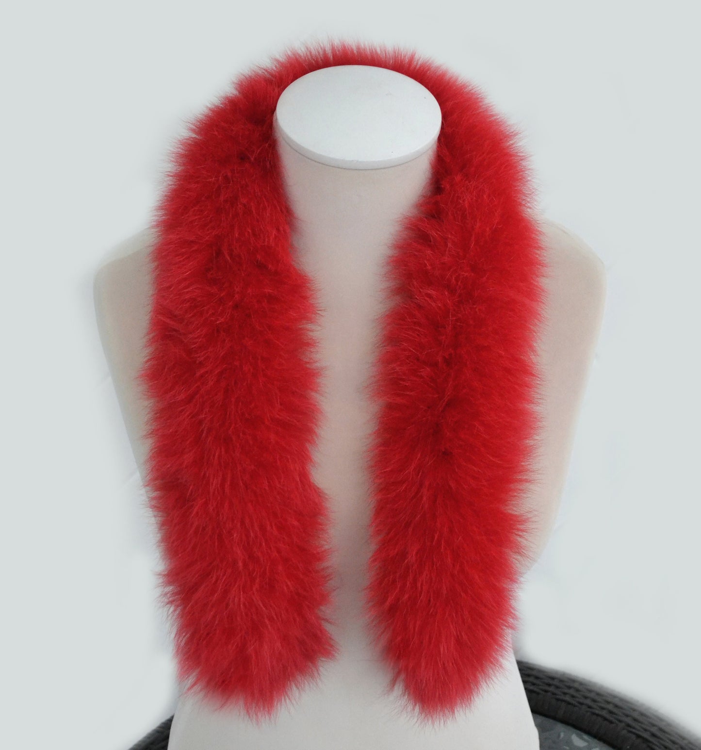 BY ORDER, not Tail, High Quality Real Fox Fur Trim Hood, Fur collar trim, Fox Fur Collar, Fur Scarf, Fur Ruff, Fox Fur Hood, Red fur