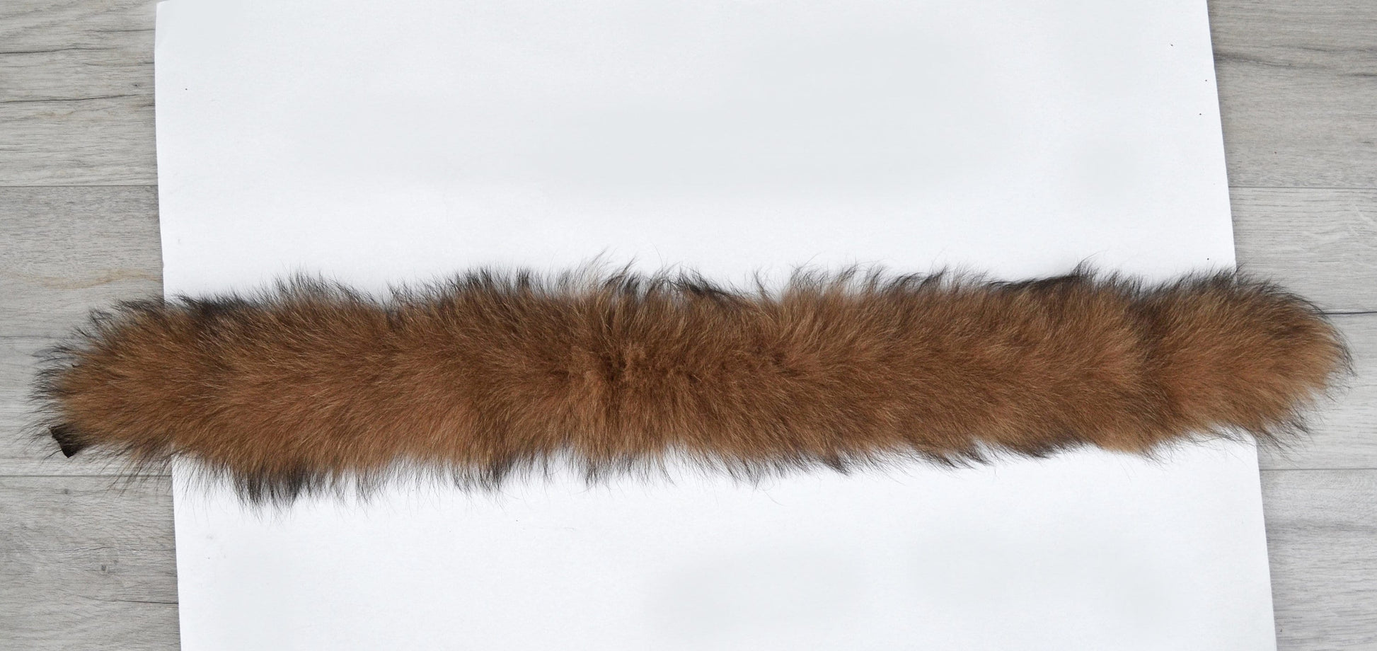 BY ORDER, Real Fox Fur (Tail) Trim Hood, Fur collar trim, Fox Fur Collar, Fur Scarf, Fur Ruff, Fur Hood, Fur stripe, Coat Trim, Jacket