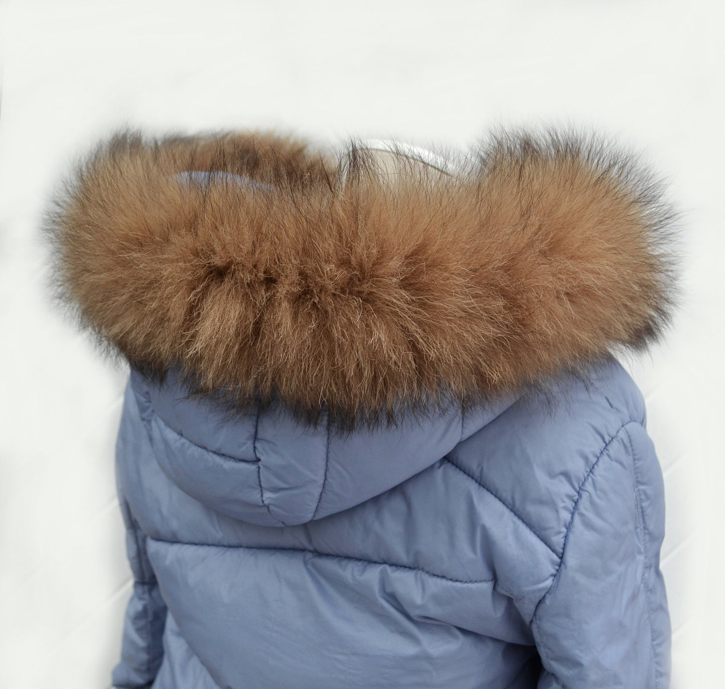 BY ORDER, Real Fox Fur (Tail) Trim Hood, Fur collar trim, Fox Fur Collar, Fur Scarf, Fur Ruff, Fur Hood, Fur stripe, Coat Trim, Jacket