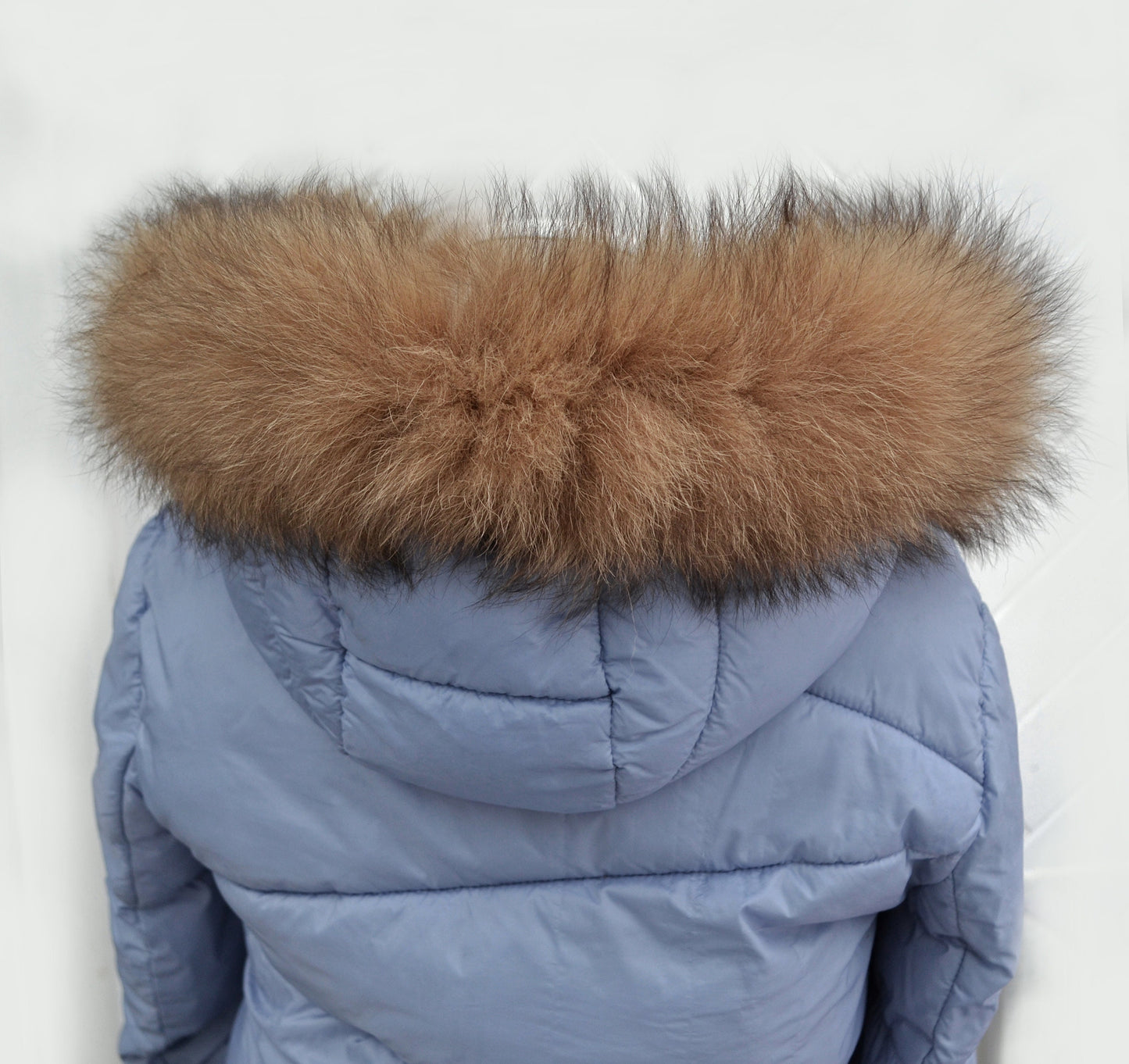 BY ORDER, Real Fox Fur (Tail) Trim Hood, Fur collar trim, Fox Fur Collar, Fur Scarf, Fur Ruff, Fur Hood, Fur stripe, Coat Trim, Jacket