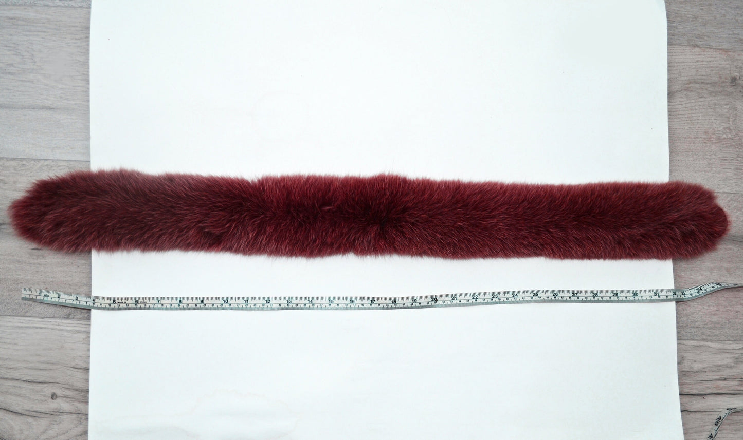 BY ORDER, Real Fox Fur (not Tail) Trim Hood, Fur collar trim, Fox Fur Collar, Fur Scarf, Fur Ruff, Fur Hood, Fur stripe, Coat Trim