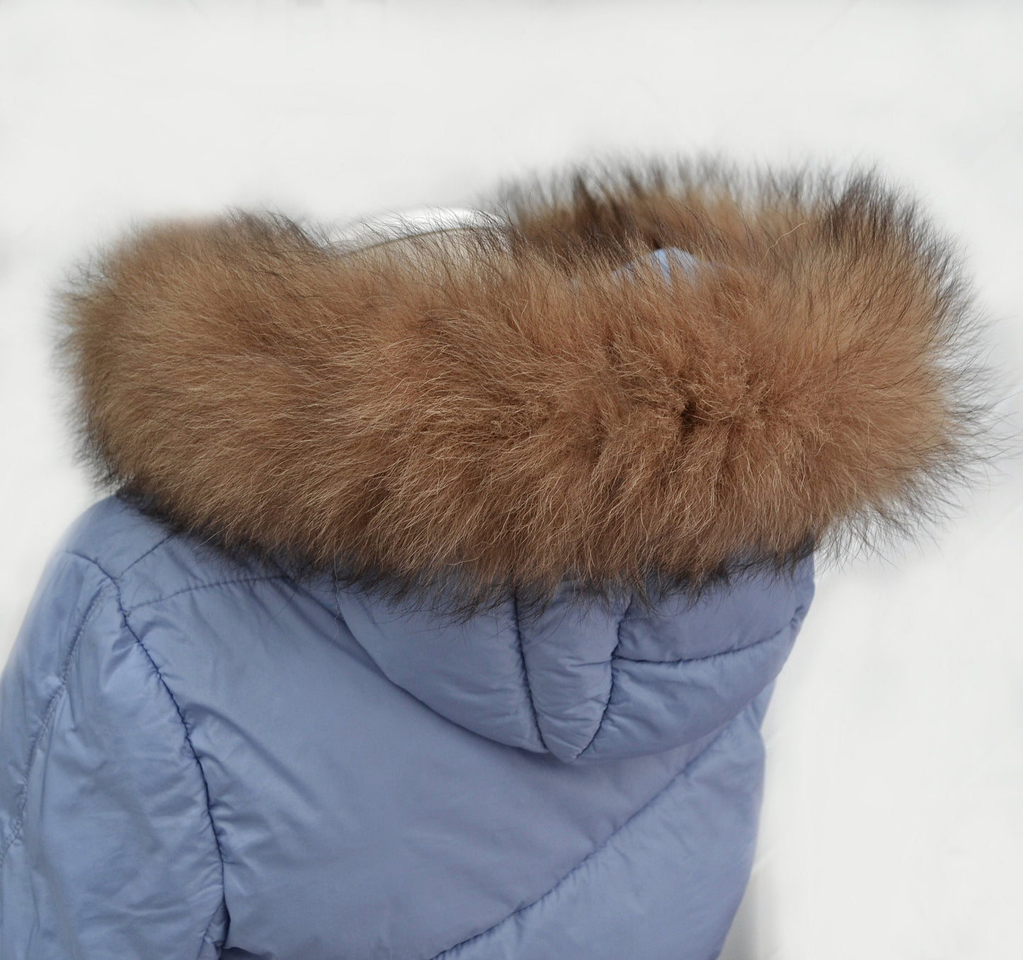 BY ORDER, Real Fox Fur (Tail) Trim Hood, Fur collar trim, Fox Fur Collar, Fur Scarf, Fur Ruff, Fur Hood, Fur stripe, Coat Trim, Jacket