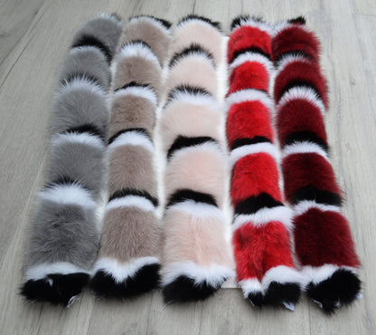 Fox Fur Hood Trim – Genuine Fox Pelt – Size XL