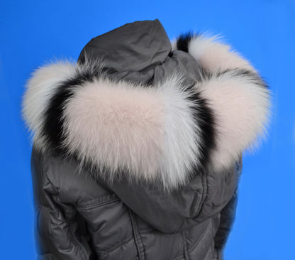 Multiple Colors Fur Ruff – genuine Arctic fox pelt – image 4
